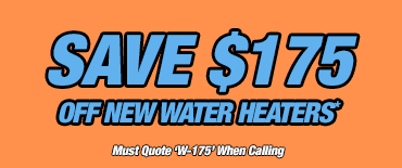 New Water Heater Discount Mendon